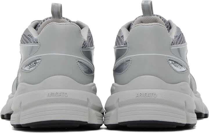 Axel Arigato Gray & Silver Marathon Sneakers - Image 2