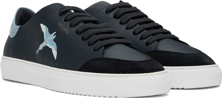 Axel Arigato Navy Clean 90 Bee Bird Sneakers - Image 4