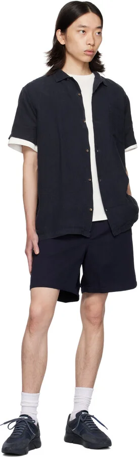 Axel Arigato Navy Genesis Vintage Runner Sneakers - Image 5