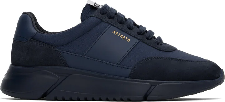 Axel Arigato Navy Genesis Vintage Runner Sneakers