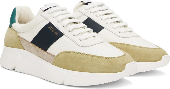 Axel Arigato Off-White & Beige Genesis Vintage Runner Sneakers - Image 4