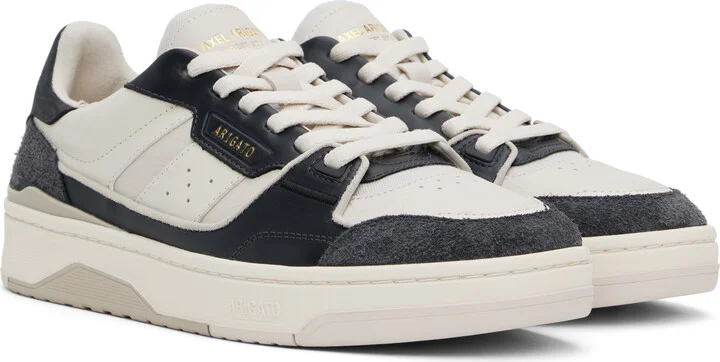Axel Arigato Off-White & Black Clay Sneakers - Image 4