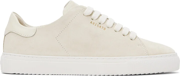 Axel Arigato Off-White Clean 90 Suede Sneakers