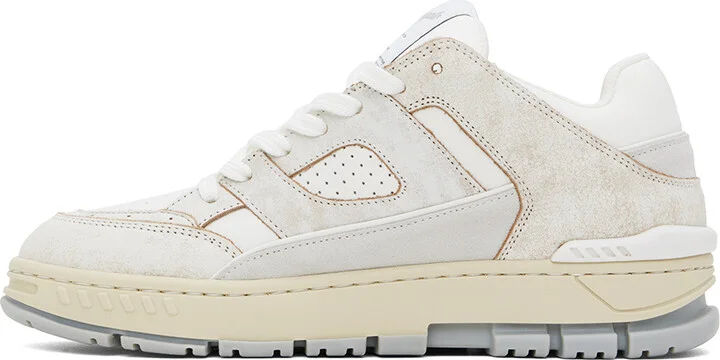 Axel Arigato Off-White & Gray Area Lo Sneakers - Image 3