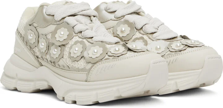 Axel Arigato Off-White Marathon FLWR Runner Sneakers - Image 4