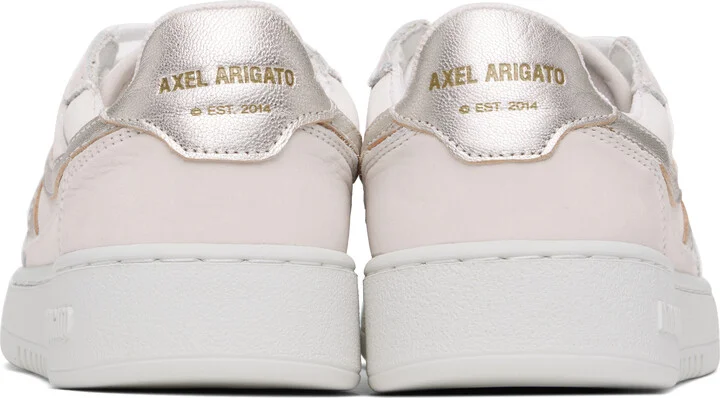 Axel Arigato Off-White & Silver Dice-A Sneakers - Image 2