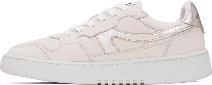 Axel Arigato Off-White & Silver Dice-A Sneakers - Image 3