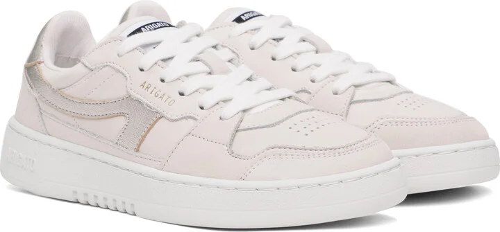 Axel Arigato Off-White & Silver Dice-A Sneakers - Image 4