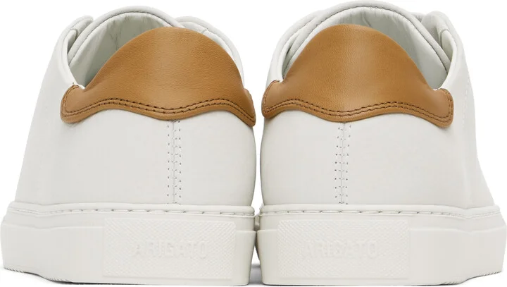 Axel Arigato Off-White & Tan Clean 90 Cap Sneakers - Image 2