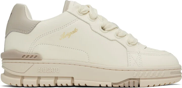 Axel Arigato Off-White & Taupe Area Haze Sneakers