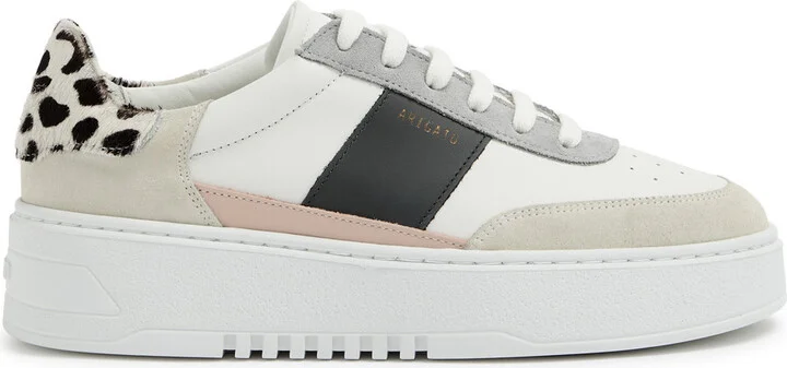 Axel Arigato Orbit Vintage Panelled Leather Sneakers