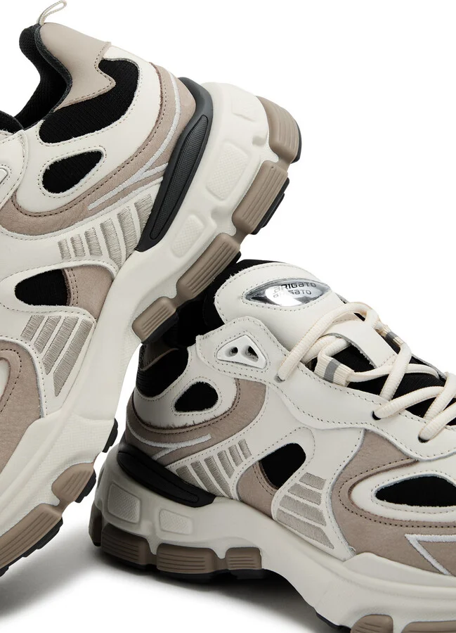 Axel Arigato Sphere Runner Panelled Leather Sneakers - Image 4