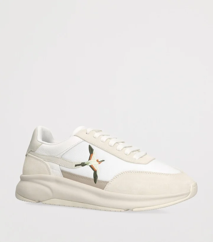 Axel Arigato Suede Genesis Neo Bird Runner Sneakers - Image 3