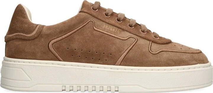 Axel Arigato Suede Orbit Embroidery Low-Top Sneakers