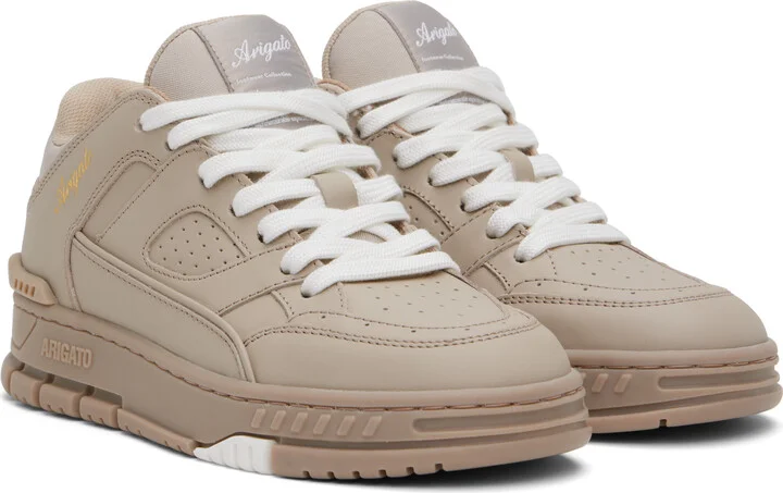 Axel Arigato Taupe Area Lo Sneakers - Image 4