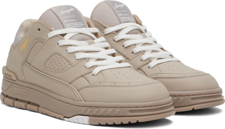 Axel Arigato Taupe Area Lo Sneakers - Image 4