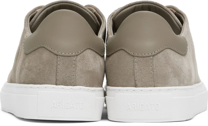 Axel Arigato Taupe Clean 90 Suede Sneakers - Image 2