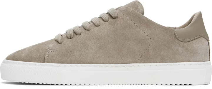 Axel Arigato Taupe Clean 90 Suede Sneakers - Image 3