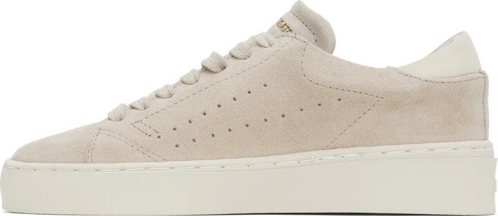 Axel Arigato Taupe Court Suede Sneakers - Image 3