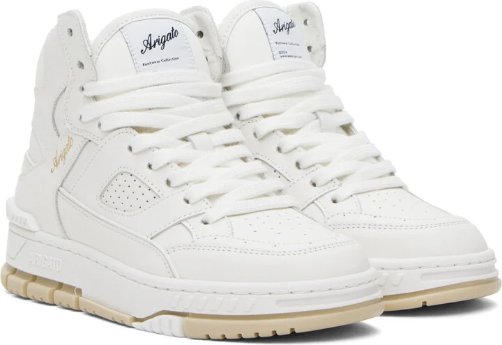 Axel Arigato White Area Hi Sneakers - Image 4