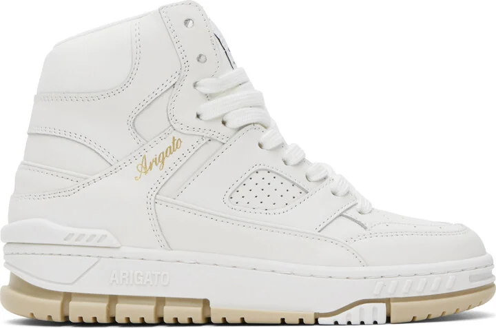 Axel Arigato White Area Hi Sneakers