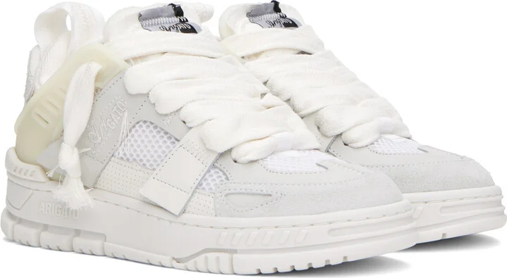 Axel Arigato White Area Patchwork Sneakers - Image 4