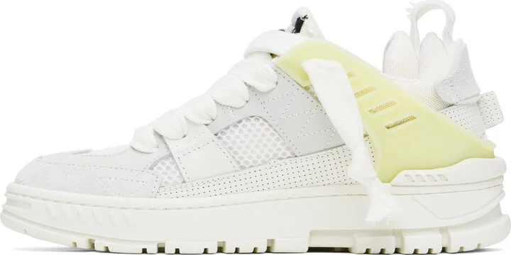 Axel Arigato White Area Patchwork Sneakers - Image 3