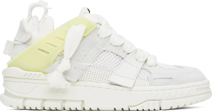 Axel Arigato White Area Patchwork Sneakers