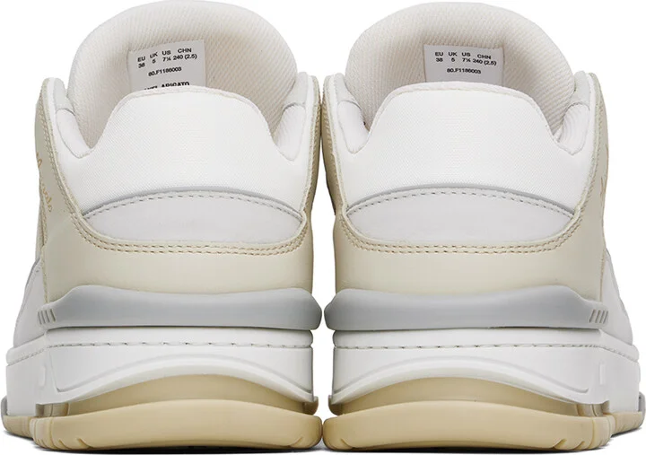 Axel Arigato White & Beige Area Lo Sneakers - Image 2