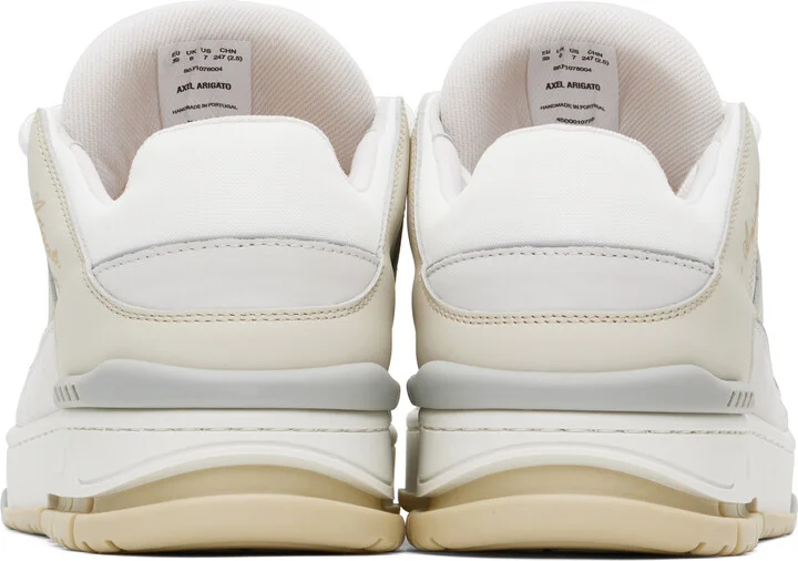 Axel Arigato White & Beige Area Lo Sneakers - Image 2