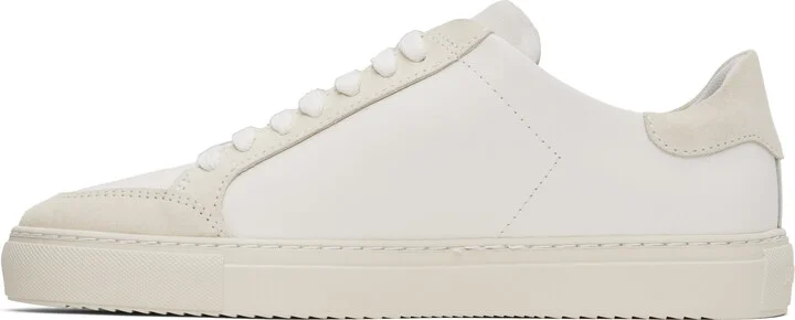 Axel Arigato White & Beige Clean 90 Triple Sneakers - Image 3