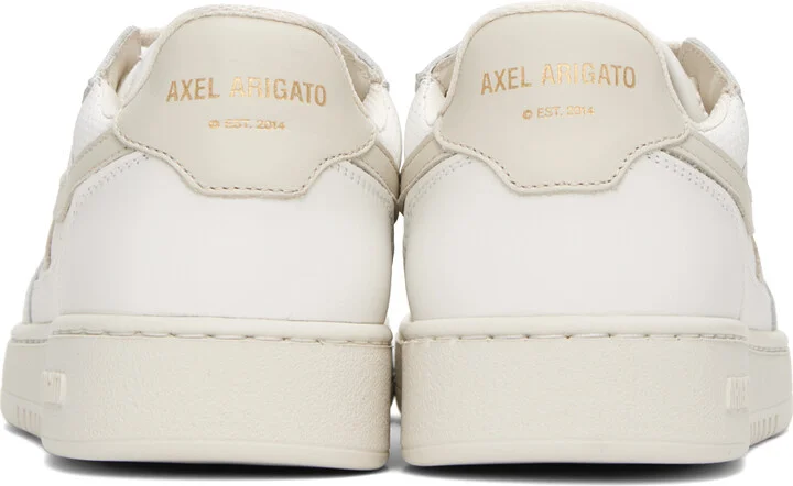 Axel Arigato White & Beige Dice-A Sneakers - Image 2