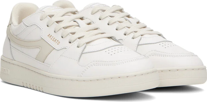 Axel Arigato White & Beige Dice-A Sneakers - Image 4