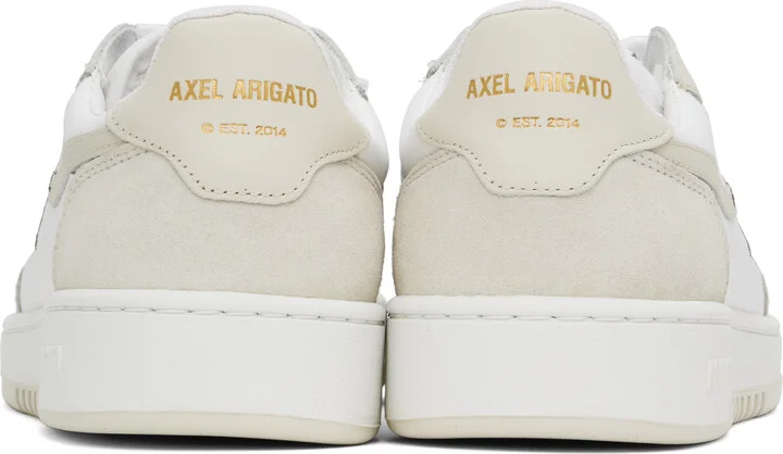 Axel Arigato White & Beige Dice Lo Bee Bird Sneakers - Image 2
