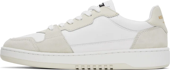 Axel Arigato White & Beige Dice Lo Bee Bird Sneakers - Image 3