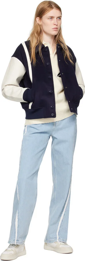 Axel Arigato White & Beige Dice Lo Sneakers - Image 5