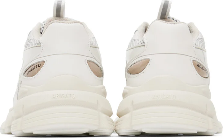 Axel Arigato White & Beige Marathon Sneakers - Image 2