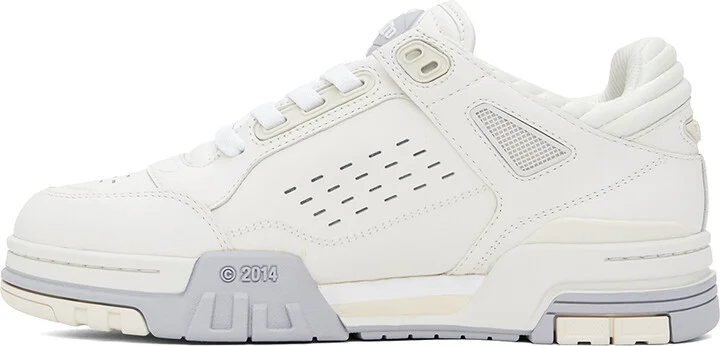 Axel Arigato White & Beige Onyx Sneakers - Image 3