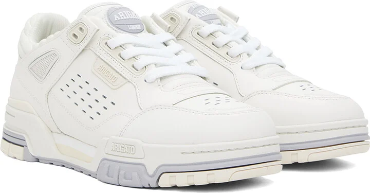 Axel Arigato White & Beige Onyx Sneakers - Image 4