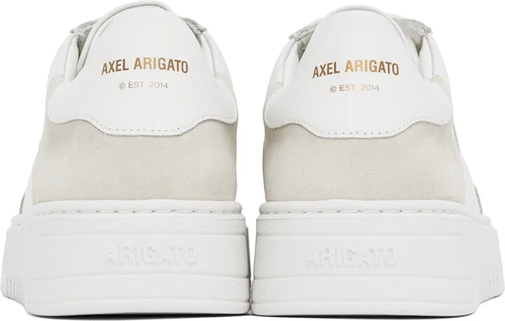 Axel Arigato White & Beige Orbit Vintage Sneakers - Image 2