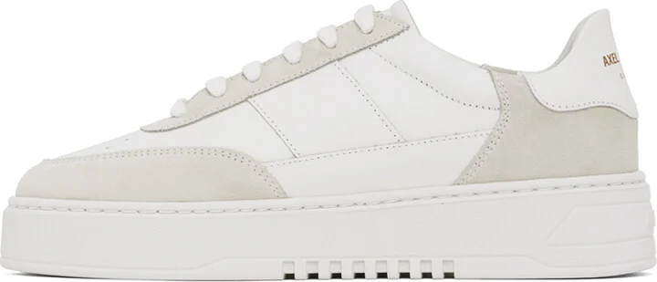 Axel Arigato White & Beige Orbit Vintage Sneakers - Image 3