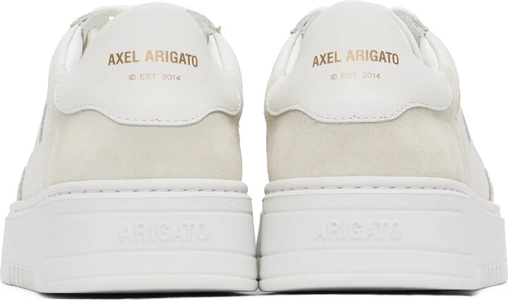 Axel Arigato White & Beige Orbit Vintage Sneakers - Image 2