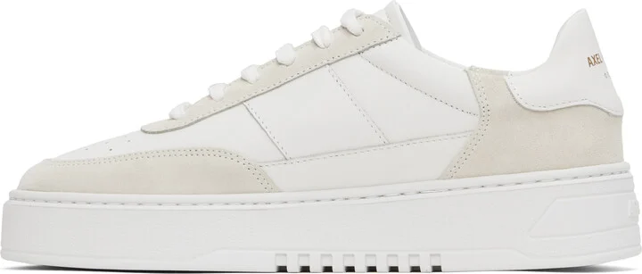 Axel Arigato White & Beige Orbit Vintage Sneakers - Image 3