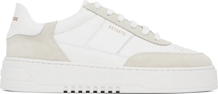 Axel Arigato White & Beige Orbit Vintage Sneakers