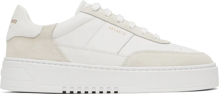 Axel Arigato White & Beige Orbit Vintage Sneakers