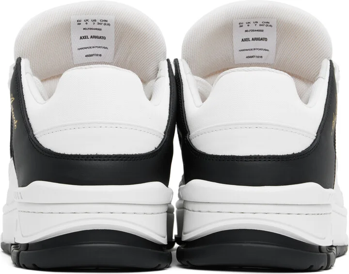 Axel Arigato White & Black Area Lo Sneakers - Image 2