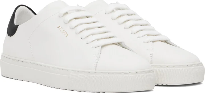Axel Arigato White & Black Clean 90 Sneakers - Image 4