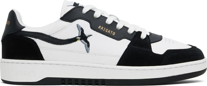 Axel Arigato White & Black Dice Lo Bee Bird Sneakers