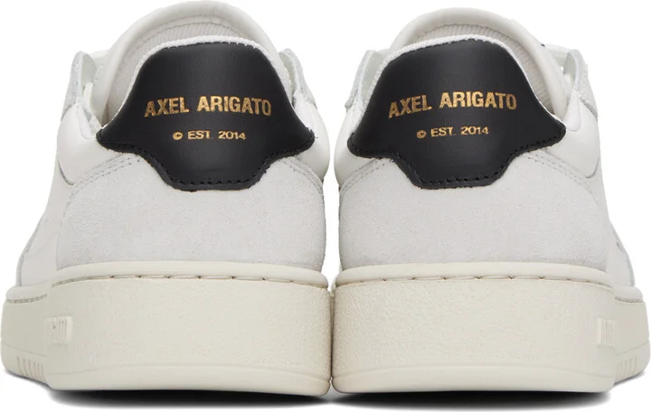 Axel Arigato White & Black Dice Lo Sneakers - Image 2