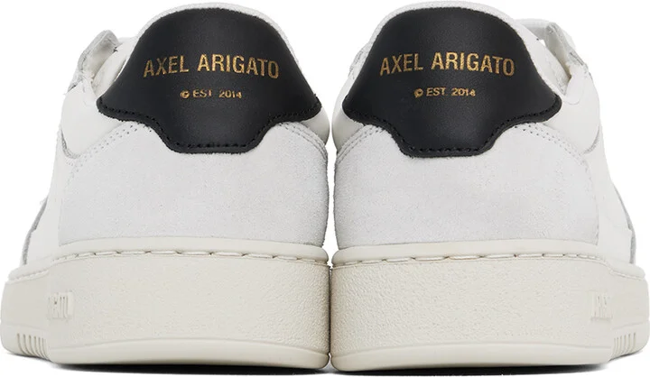 Axel Arigato White & Black Dice Lo Sneakers - Image 2
